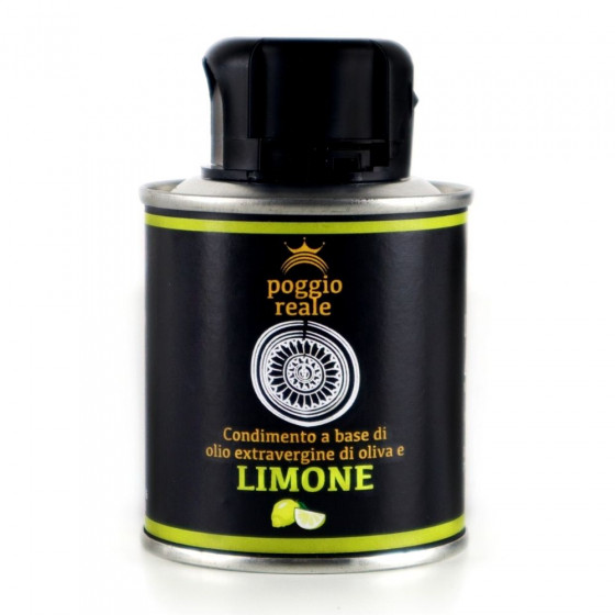 Poggio Reale Condimento Olio Extravergine di Oliva Limone Litri 0,100
